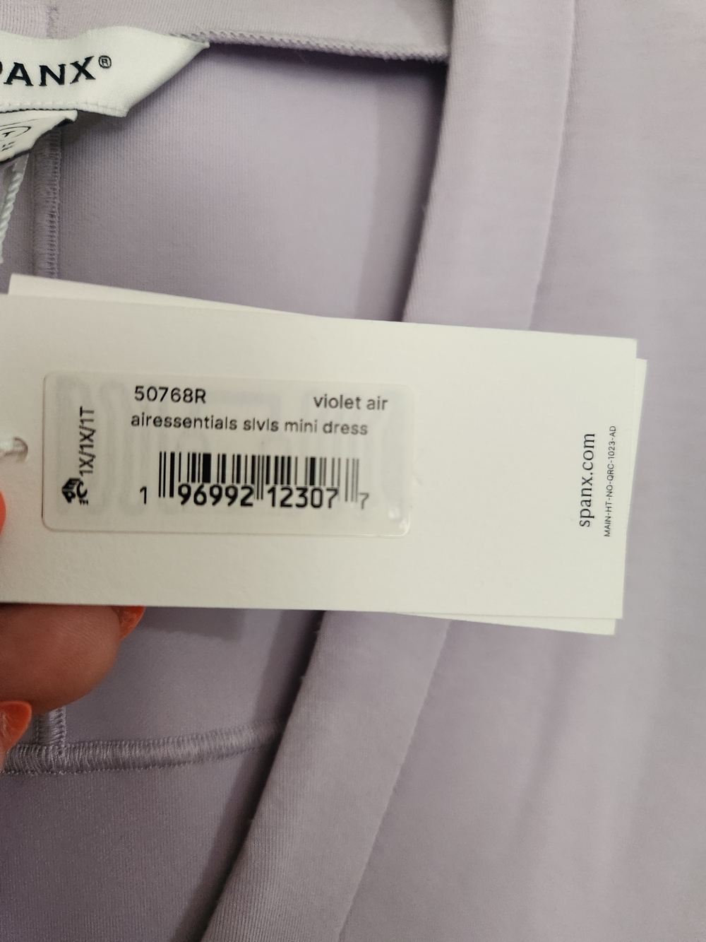SPANX Violet Air Aairessentials Sleeveless Mini Dress - Picture 2 of 4